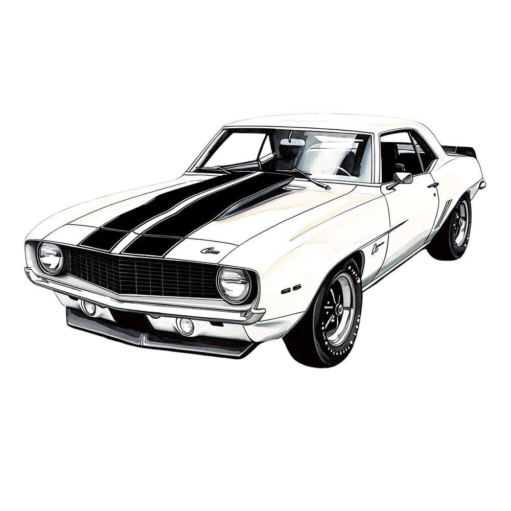 Muscle Cars Fabric Panel 4