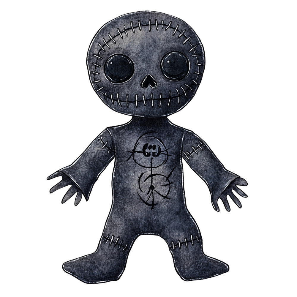 Colorful Voodoo Dolls Fabric Panel 21