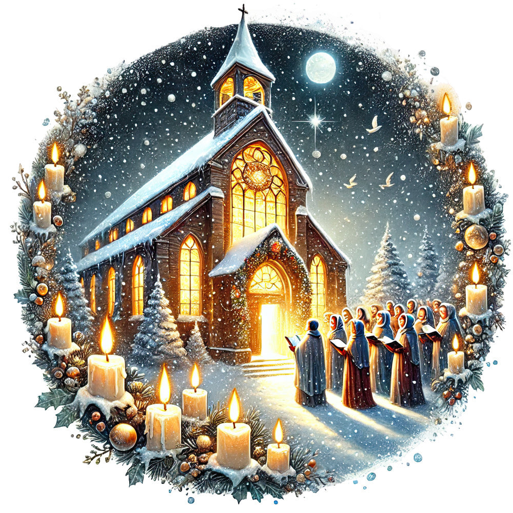 Christian Churches Fabric Panel 6