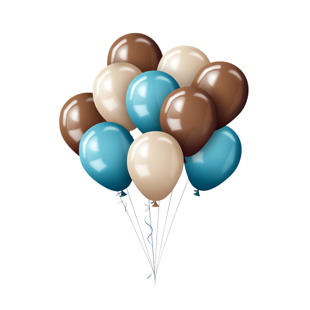 Party Balloons Fabric Panel 12