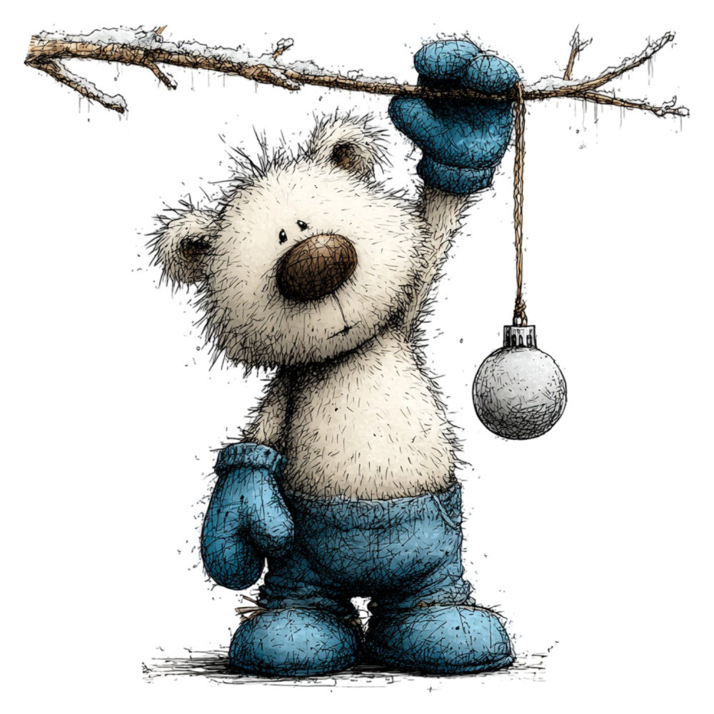 1st Whimsical Christmas Fabric Panel 61