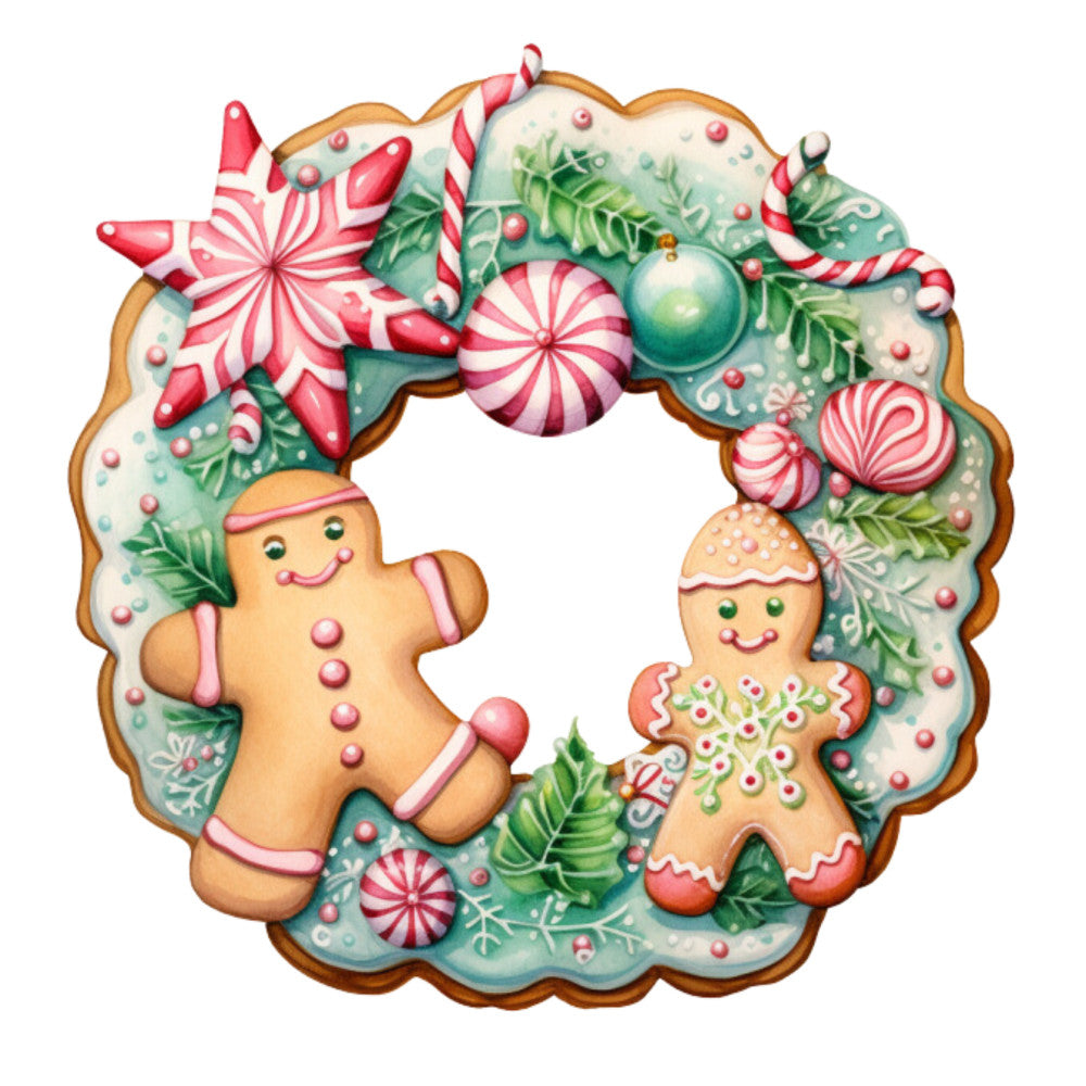 A Retro Christmas Fabric Panel 6