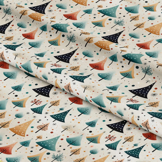 Christmas Winter Wonderland Pattern 2 Quilting Cotton Fabric