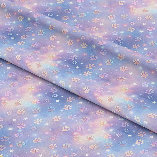 Dog Paws Pattern 11 Quilting Cotton Fabric