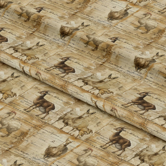 Farm Life Pattern 75 Quilting Cotton Fabric