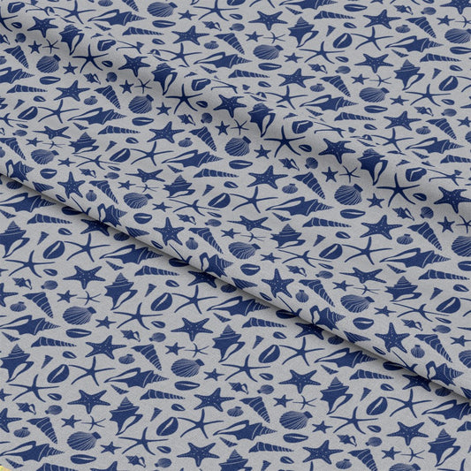 Boho Sea Shells Pattern 5 Quilting Cotton Fabric