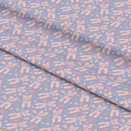 Sweet Ballerina Pattern 7 Quilting Cotton Fabric