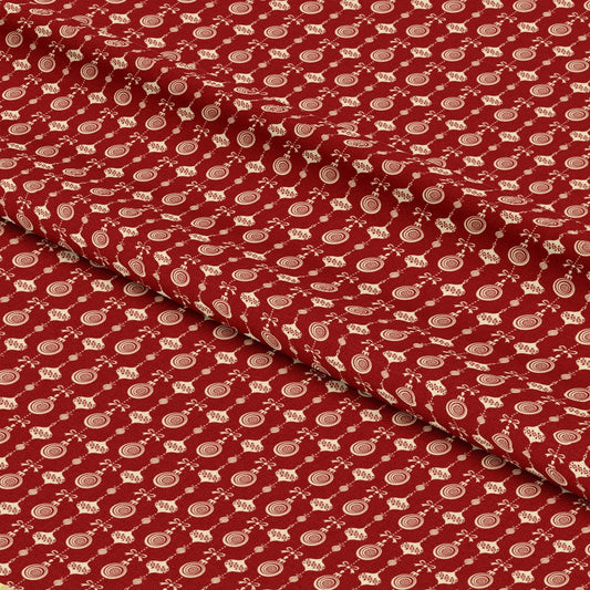 Christmas Love Pattern 6 Quilting Cotton Fabric