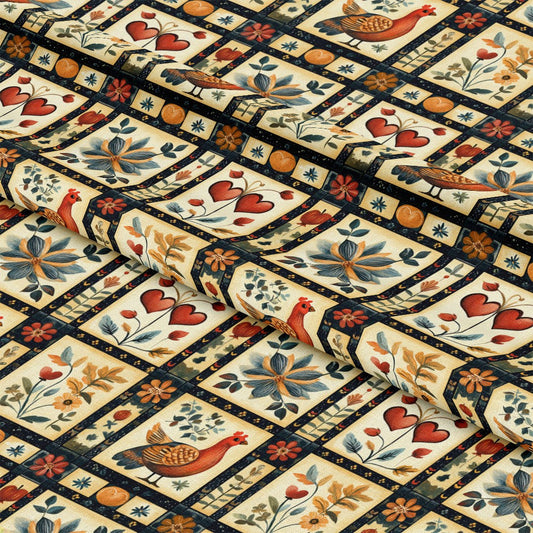 Grateful Threads Pattern 12 Quilting Cotton Fabric