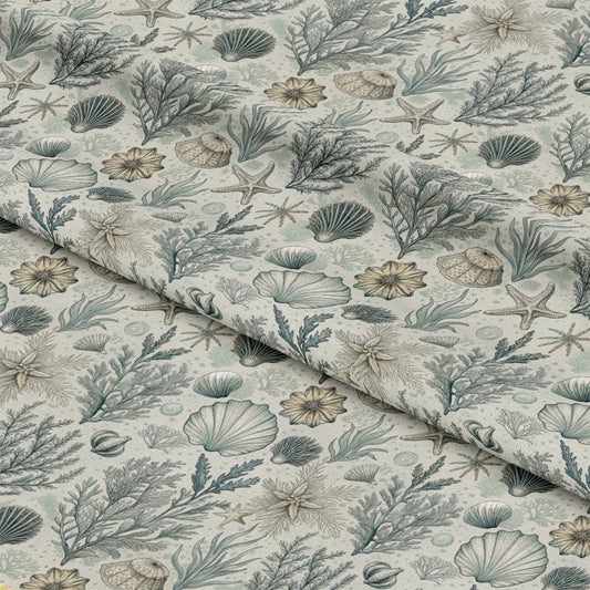 Magical Sea Pattern 8 Quilting Cotton Fabric