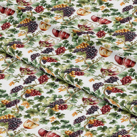 The Vineyard Pattern 20 Quilting Cotton Fabric