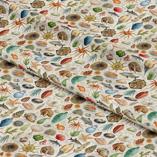 Magical Sea Pattern 18 Quilting Cotton Fabric