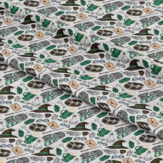 Wizard Magic School Pattern 35 Quilting Cotton Fabric