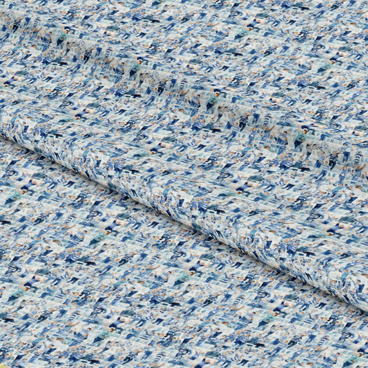 Watercolor Football Pattern 5 Quilting Cotton Fabric