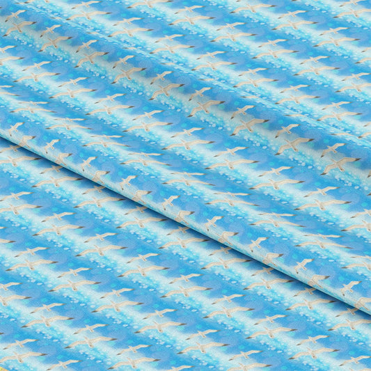 Summer Beach Pattern 10 Quilting Cotton Fabric