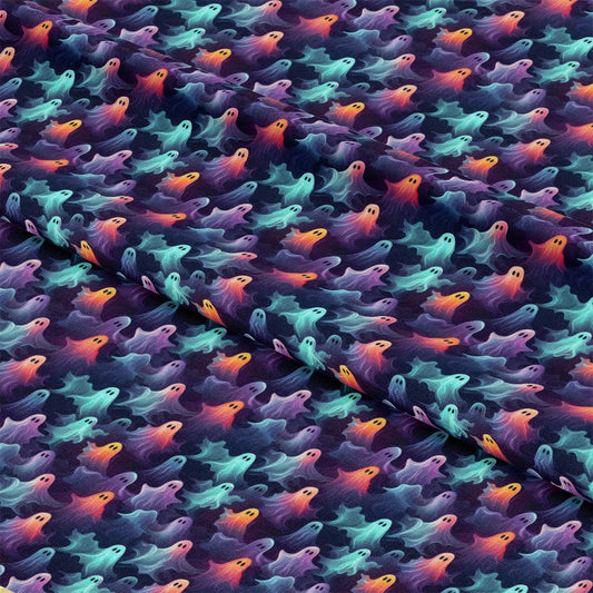 Scary Halloween Pattern 11 Quilting Cotton Fabric