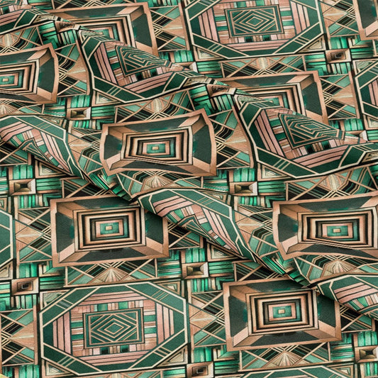 Art Deco Pattern 31 Quilting Cotton Fabric