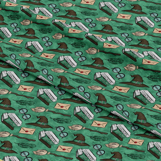 Wizard Magic School Pattern 34 Quilting Cotton Fabric