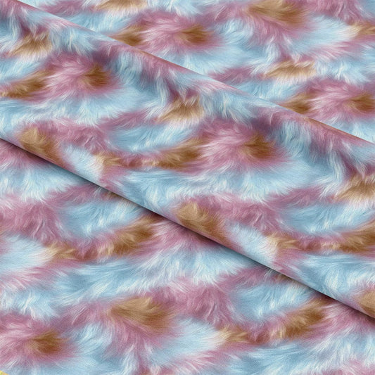 Fluffy Fur Pattern 3 Quilting Cotton Fabric
