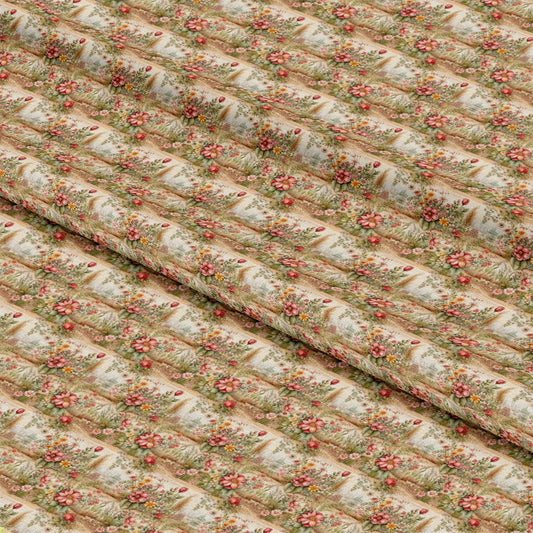 English Garden Pattern 5 Quilting Cotton Fabric