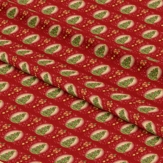 Christmas Love Pattern 8 Quilting Cotton Fabric