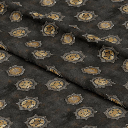The Western Life Pattern 41 Quilting Cotton Fabric