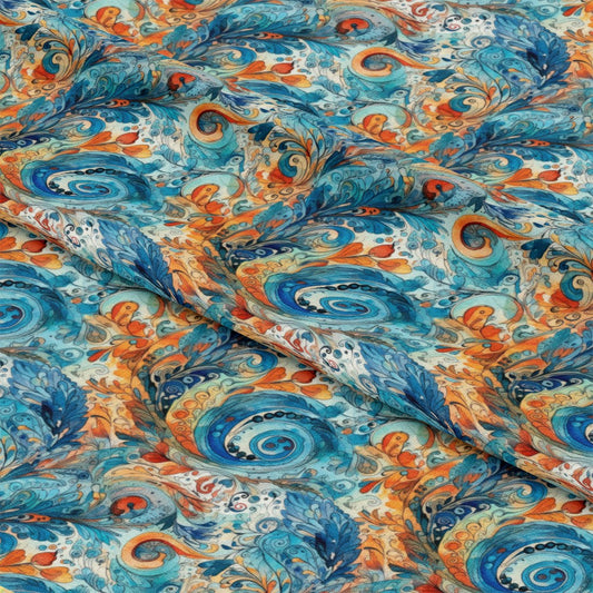 Liquid Harmony Pattern 5 Quilting Cotton Fabric