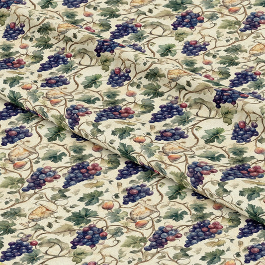 The Vineyard Pattern 3 Quilting Cotton Fabric