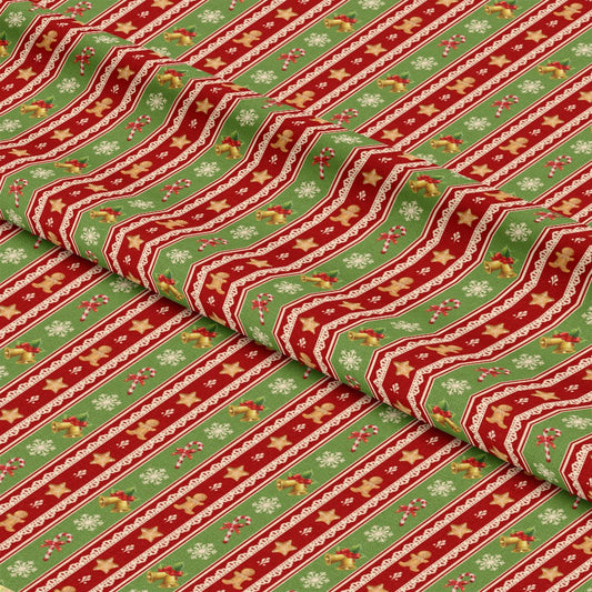 Christmas Love Pattern 7 Quilting Cotton Fabric