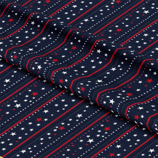 Independence Day Pattern 12 Quilting Cotton Fabric