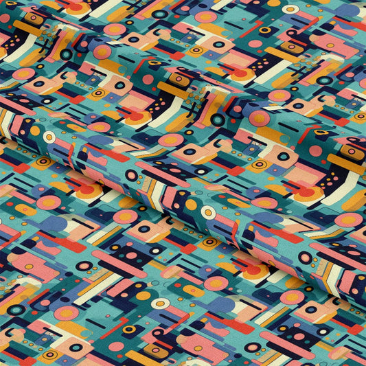 Groovy Boho Hippie Pattern 9 Quilting Cotton Fabric