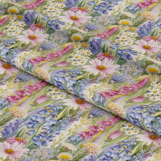 Wildflower Fantasy Pattern 15 Quilting Cotton Fabric