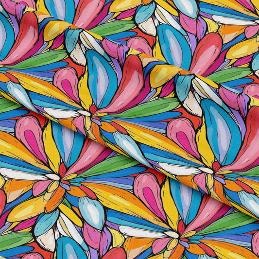 Petal Prism Pattern 4 Quilting Cotton Fabric