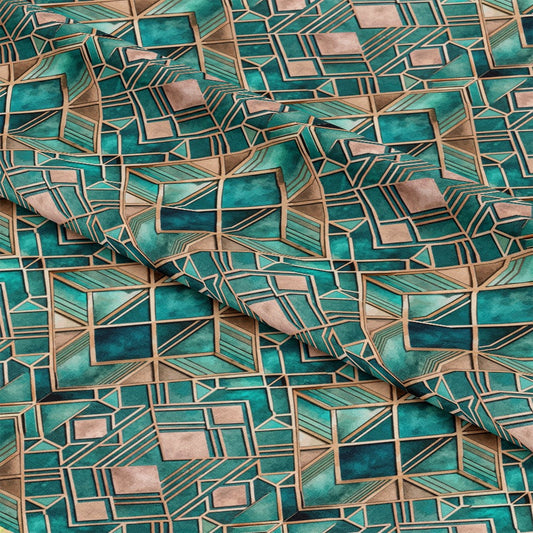 Art Deco Pattern 32 Quilting Cotton Fabric