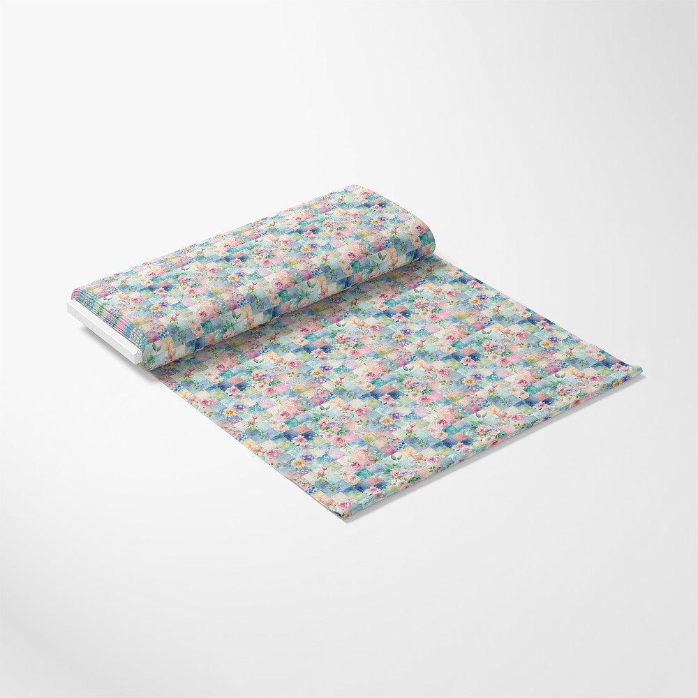 Spring Patchwork Pattern 23 Quilting Cotton Fabric