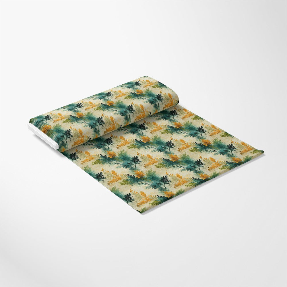Tropical Autumn Pattern 2 Quilting Cotton Fabric