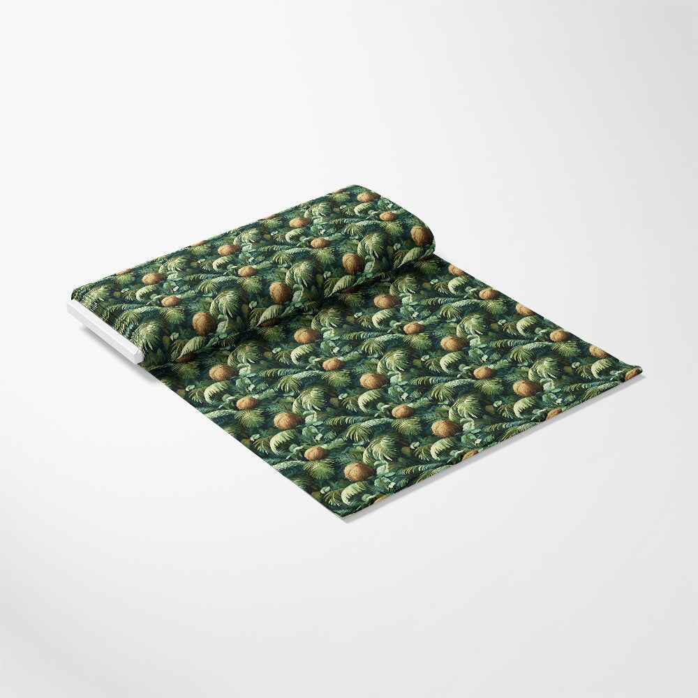 Coconut Jungle Leaves Pattern 5 Quilting Cotton Fabric