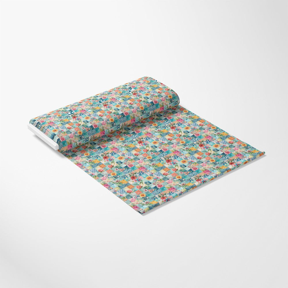 Spring Patchwork Pattern 6 Quilting Cotton Fabric