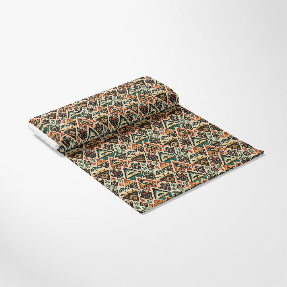 African Tribal Pattern 5 Quilting Cotton Fabric