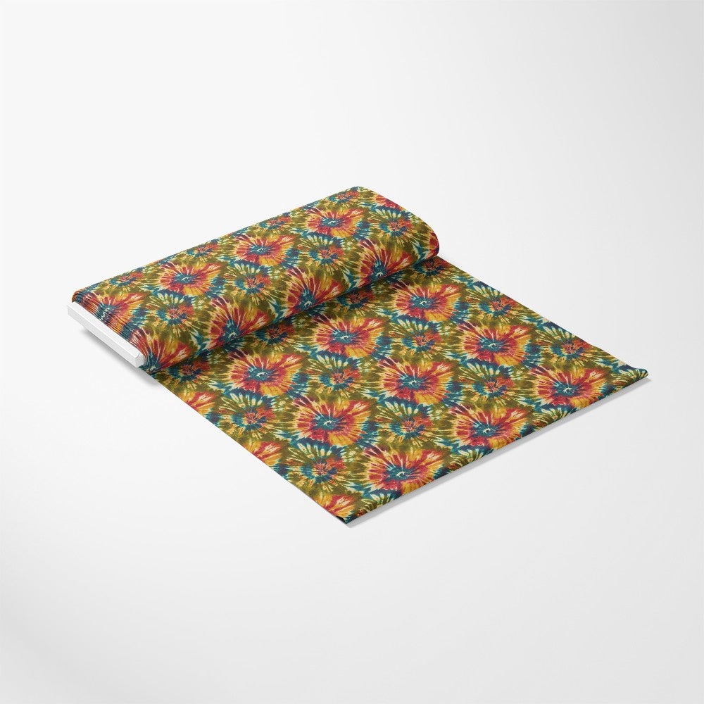 Retro Tie Dye Pattern 3 Quilting Cotton Fabric
