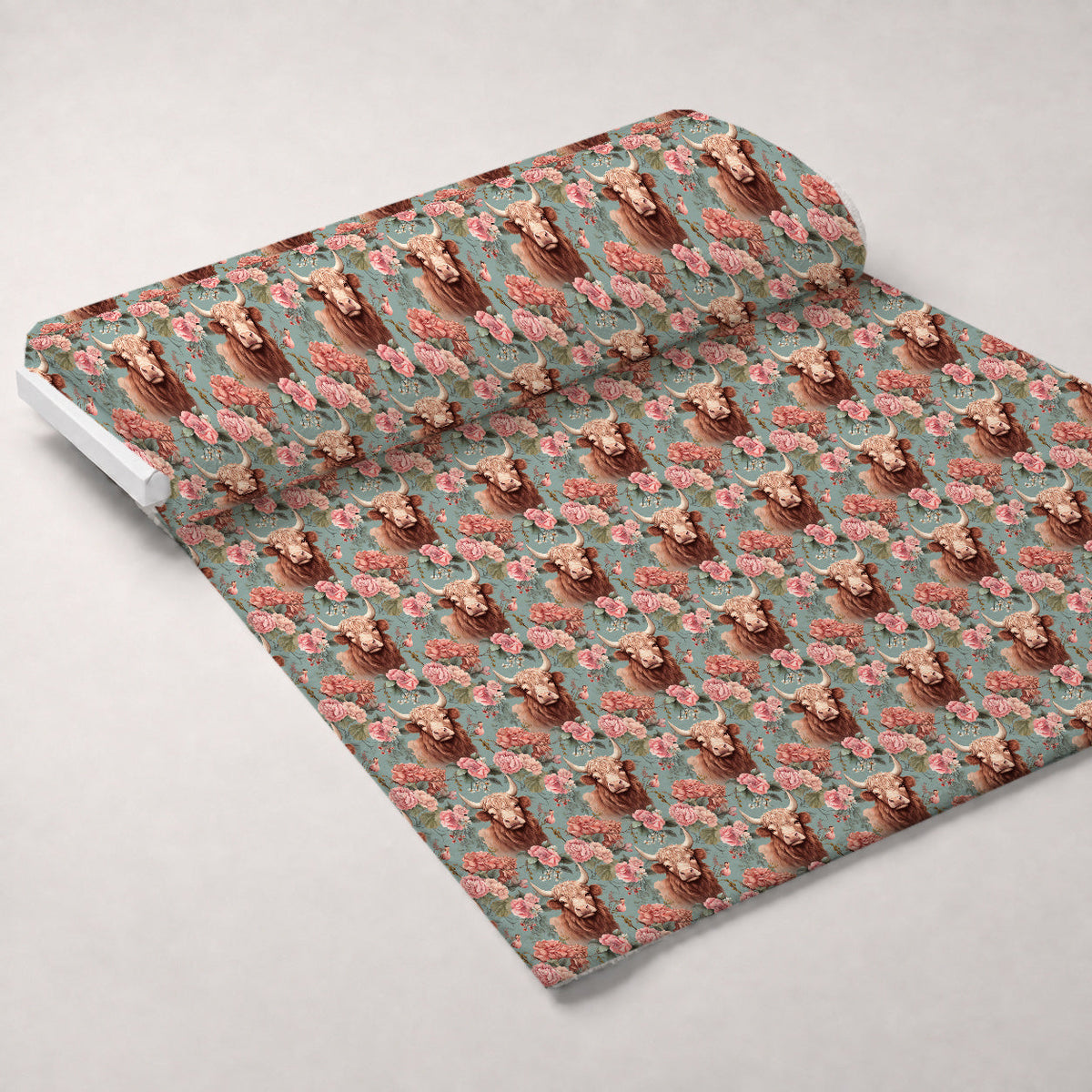 Peony Pasture Pattern 1 Minky Fabric