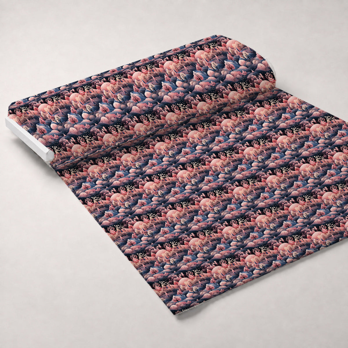 Peppermint Pines Pattern 6 Minky Fabric