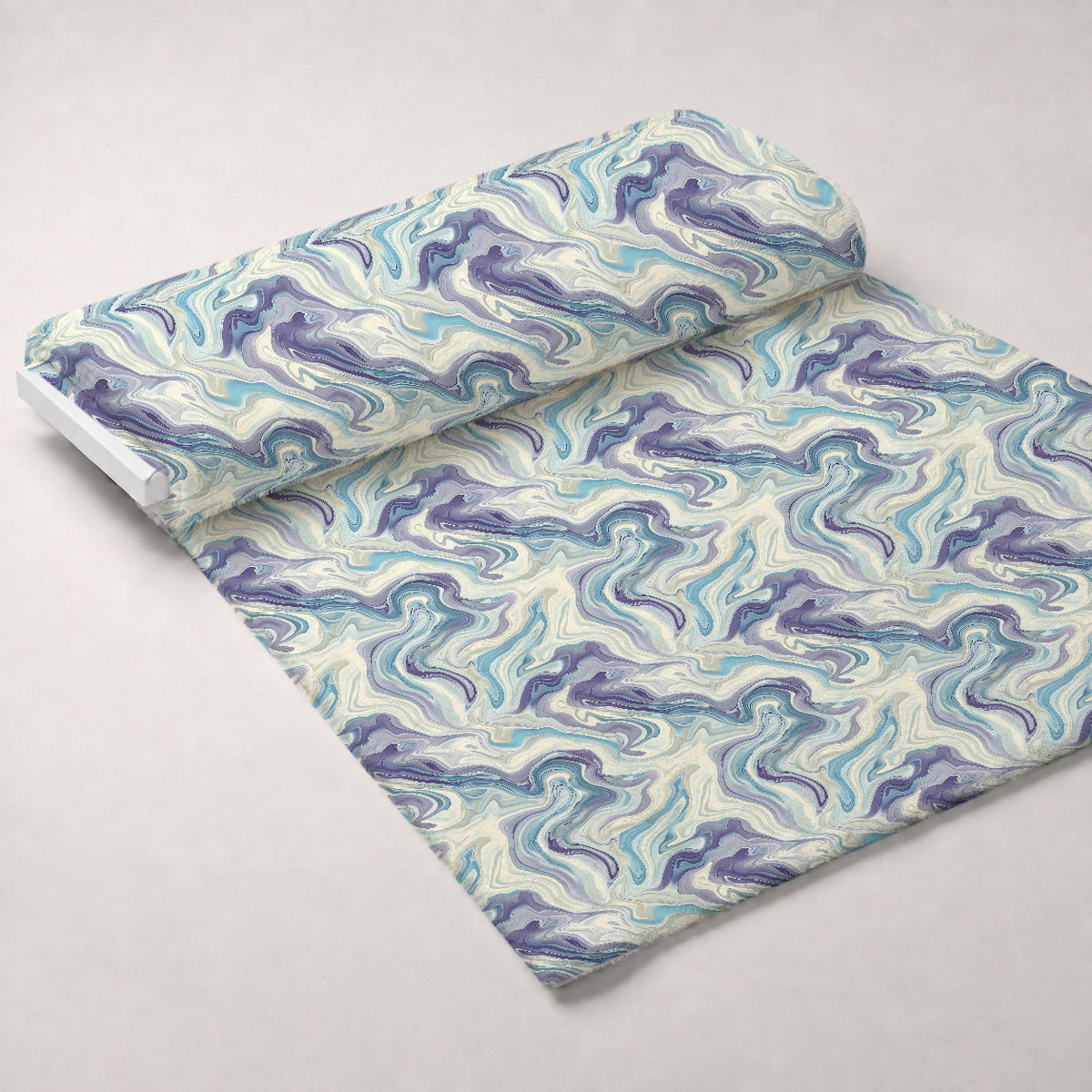 Periwinkle Marble Pattern 8 Minky Fabric