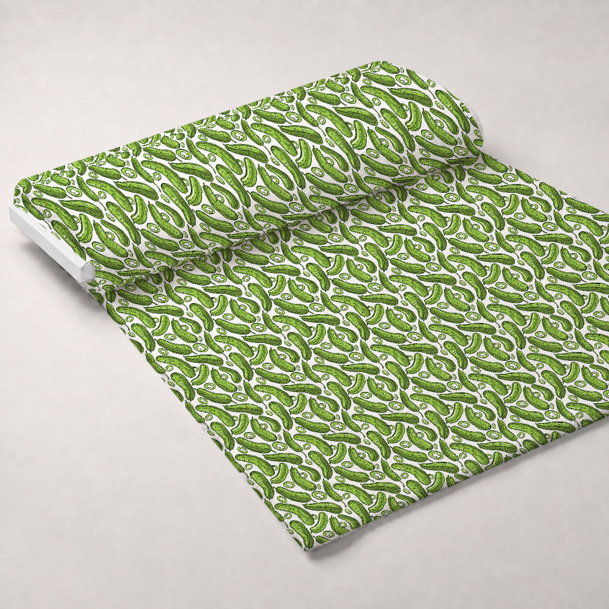 Pickle Doodles Pattern Minky Fabric