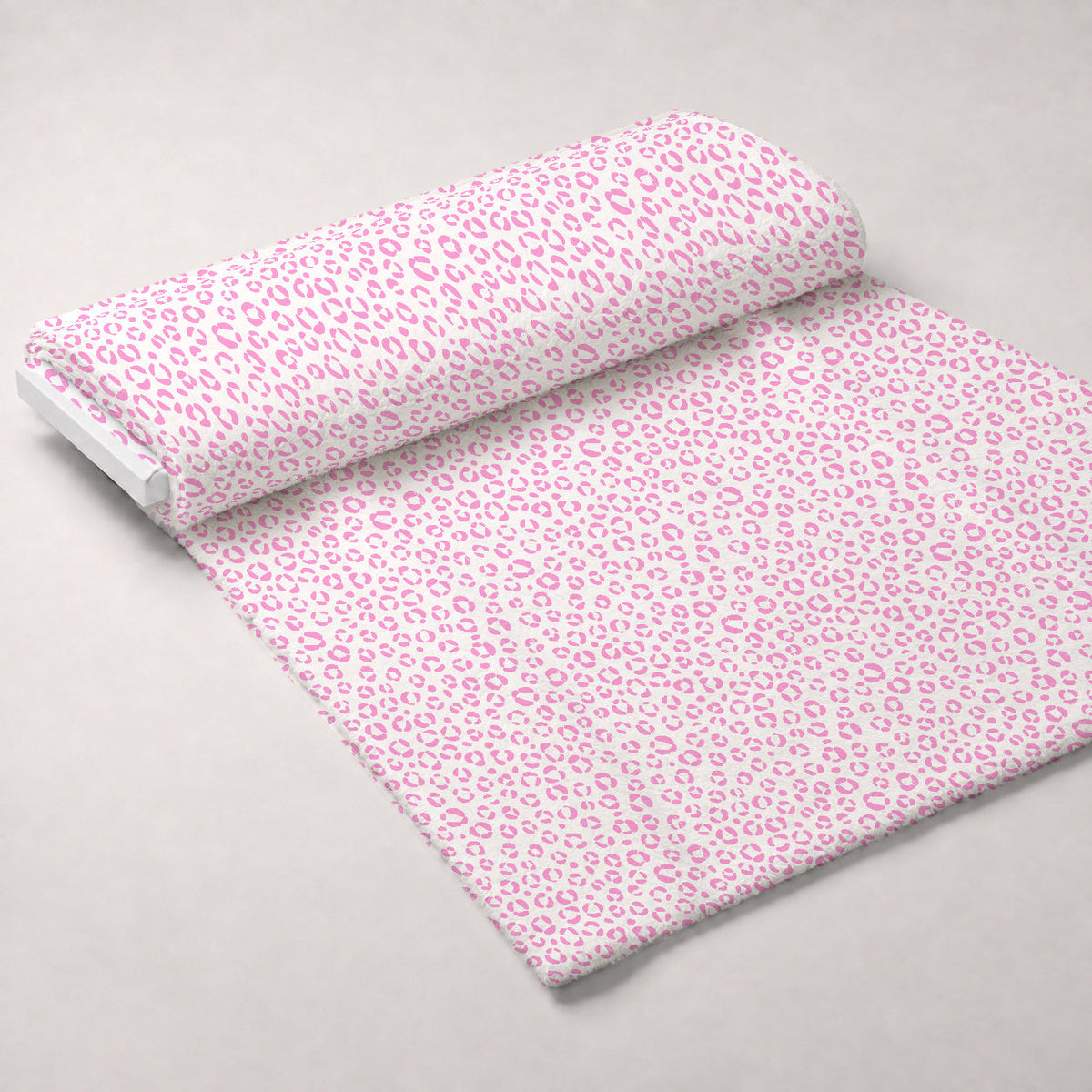 Pink Ribbon Love Pattern 3 Minky Fabric