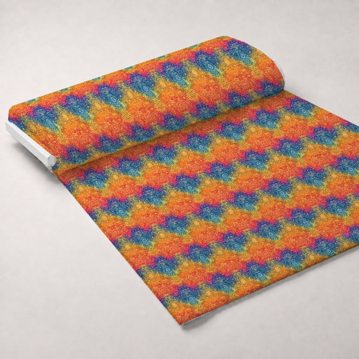 Prismatic Kaleidoscope Pattern 11 Minky Fabric