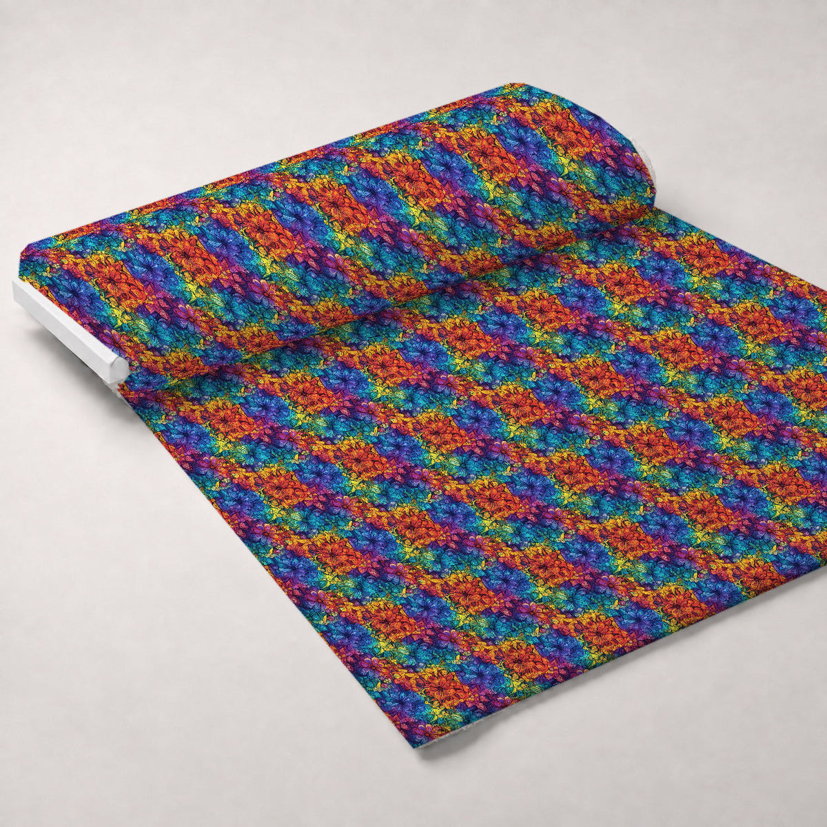 Prismatic Kaleidoscope Pattern 15 Minky Fabric