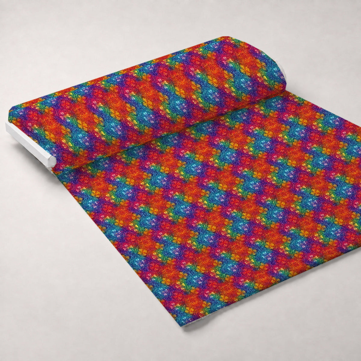 Prismatic Kaleidoscope Pattern 6 Minky Fabric