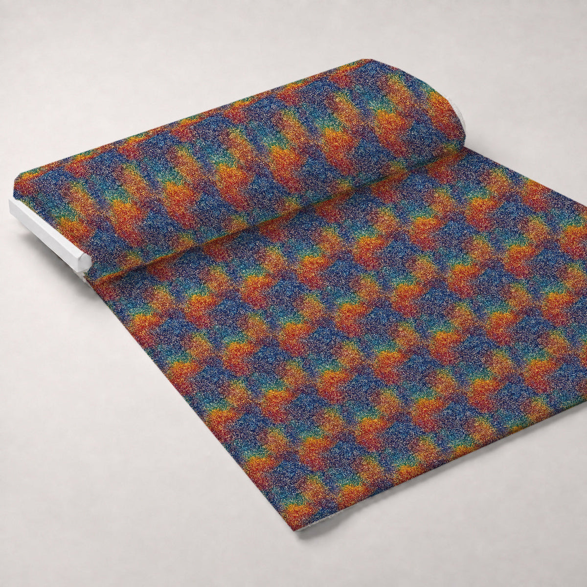 Prismatic Kaleidoscope Pattern 8 Minky Fabric