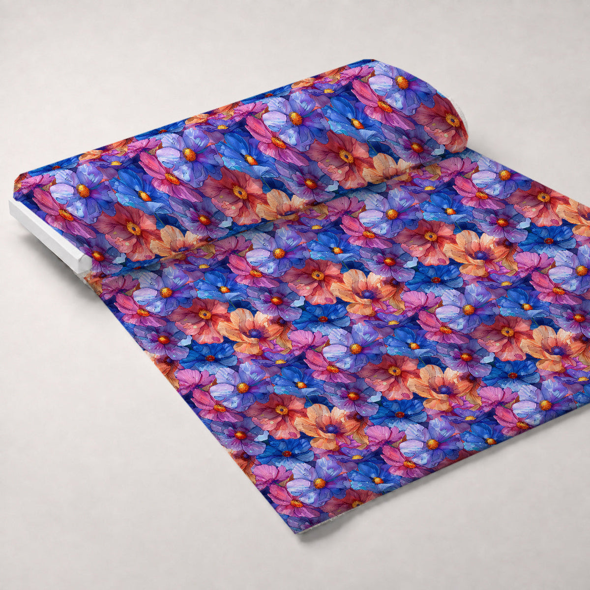 Prismatic Petals Pattern 10 Minky Fabric